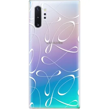 Pouzdro na mobilní telefon Odolné silikonové pouzdro iSaprio - Fancy - white - Samsung Galaxy Note 10+
