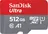 paměťová karta Sandisk Ultra micro SDXC A1 512 GB + adaptér (SDSQUAR-512G-GN6MA)