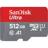 Paměťová karta Sandisk Ultra micro SDXC A1 512 GB + adaptér (SDSQUAR-512G-GN6MA)