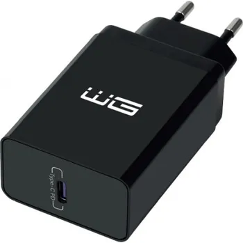 Winner Síťová nabíječka 1xUSB-C-PD 20W 5V-9V-12V (Bez kabelu) (Černá), 7948
