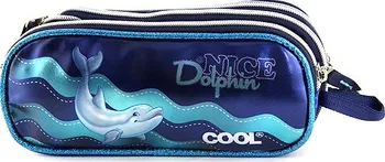 Penál Target Dolphin Nice Školní penál modrý