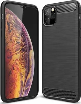 Pouzdro na mobilní telefon Forcell Carbon pro Apple iPhone 11 černé