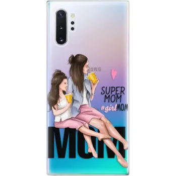 Pouzdro na mobilní telefon Odolné silikonové pouzdro iSaprio - Milk Shake - Brunette - Samsung Galaxy Note 10+