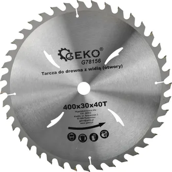 Pilový kotouč Geko G78158 400 mm