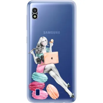 Pouzdro na mobilní telefon Odolné silikonové pouzdro iSaprio - Girl Boss - Samsung Galaxy A10