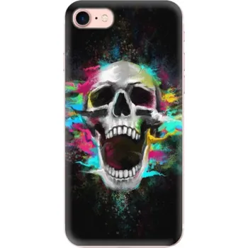 Odolné silikonové pouzdro iSaprio - Skull in Colors - iPhone 7