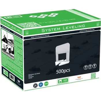 Dlažba Spony System Leveling - 1mm 500ks