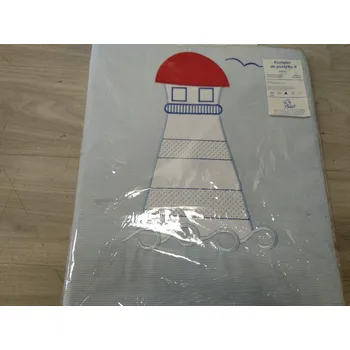 Příslušenství pro dětskou postel a kolébku Easy care Sada komplet do postýlky povlečení modré