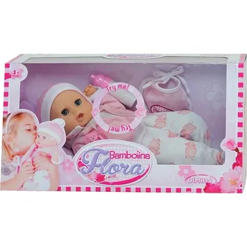 Panenka Alltoys Bambolina Flora s 50 českými slovy