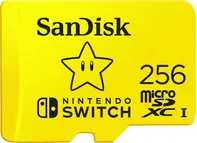 Paměťová karta Sandisk Micro SDXC Nintendo 256 GB (SDSQXAO-256G-GNCZN)