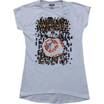 Dámské tričko xcena Star Wars trička bavlněné bílé Velikost: L