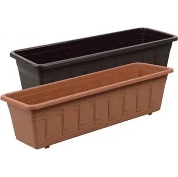 Obal na květináč Truhlík GARDEN 60cm, terakota