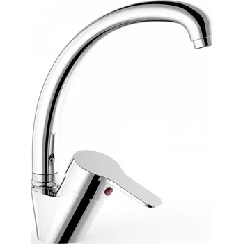 Vodovodní baterie TRES BASE dřezová stojánková baterie CHROM