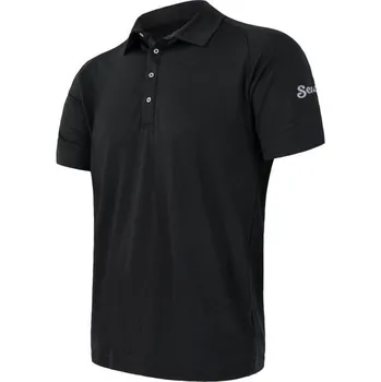 Sensor Merino Active Polo černé