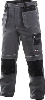 montérky CXS Orion Teodor zkrácené montérkové kalhoty do pasu šedé/černé
