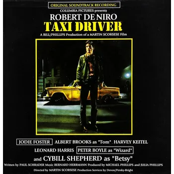 Filmová hudba Taxi Driver - Bernard Herman [LP] (Coloured)