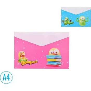 LUMA Obal spisový s klopou a drukem A4 BUMPEES DELI EZ65102