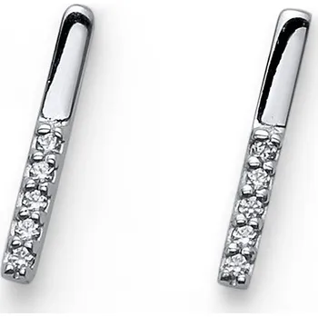 Šperk Stříbrné náušnice s krystaly Swarovski Oliver Weber