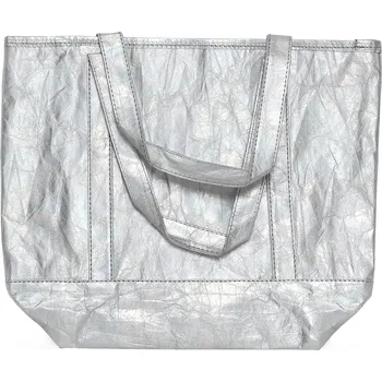 Kabelka Albi Eko kabelka stříbrná