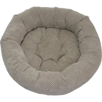 Pelíšek pro kočku Rajen kulatý pelíšek 50cm, vzor zlaté bublinky