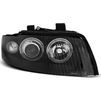 Přední světlomet Přední světla angel eyes Audi A4 8E B6 00-04 D1S xenon černá