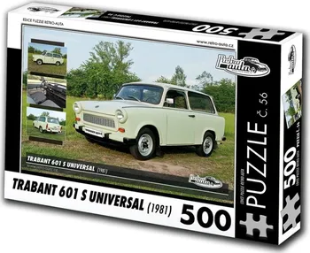 Puzzle KB Barko Retro-Auta Trabant 601 S Universal (1981) 500 dílků