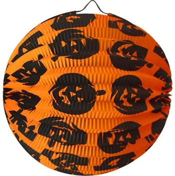 Party dekorace Jula Lampion 25cm Dýně D612278 potisk