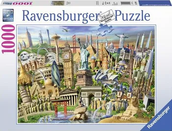 Puzzle Ravensburger Světové pamětihodnosti 1000 dílků