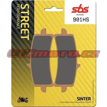 Brzdová destička Přední brzdové destičky SBS 901HS - Triumph Street Triple 765 RS, 765ccm - 17-20