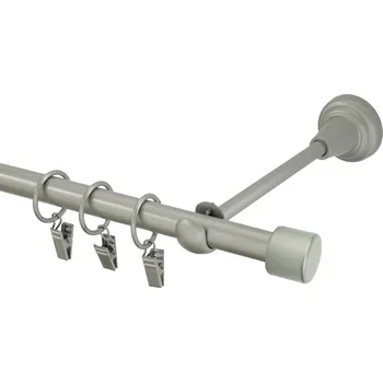 Garnýž Garnýž kovová 320 cm jednořadá 16 válec matná stříbrná