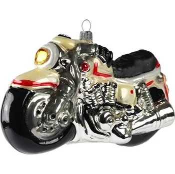 Vánoční ozdoba motorka
