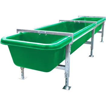 krmítko pro hospodářská zvířata Krmný žlab La Buvette Monoblok 3m