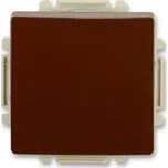 Přepínač křížový s krytem, řazení 7, hnědá, ABB Swing / Swing L 3557G-A07340 H1