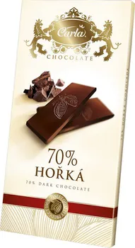 Čokoláda Carla Hořká čokoláda 70 % 80 g