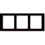 Rámeček trojnásobný, vodorovný, wenge, ABB Time Arbo 3901F-A50130 54J