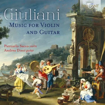 Zahraniční hudba GIULIANI: Music for Violin and Guitar (CD) (Piercarlo Sacco, Andrea Dieci)