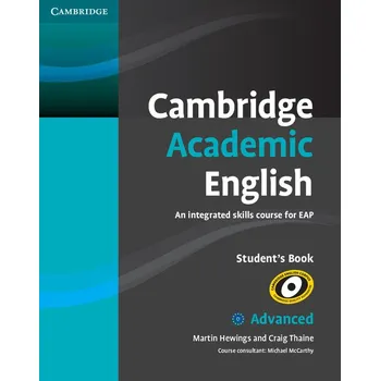 Anglický jazyk Cambridge Academic English C1: Advanced Students Book - Craig Thaine (2012, brožovaná)