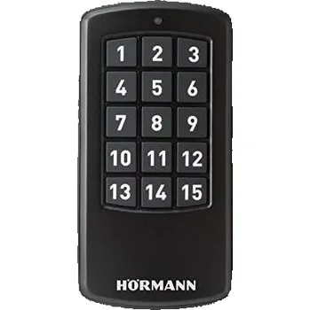 Pohon brány Průmyslový ruční vysílač Hörmann HSI 15 BS