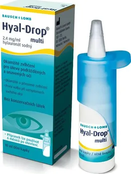 Oční kapky Bausch + Lomb Hyal-Drop multi