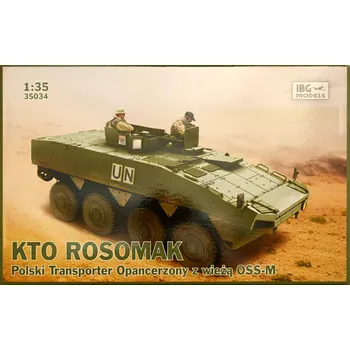 Plastikový model IBG 1/35 KTO Rosomak w/ OSS-M turret (incl. PE sets)
