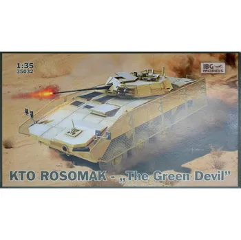 Plastikový model IBG 1/35 KTO Rosomak 'The Green Devil' (incl. PE sets)