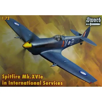 Plastikový model Sword 1/72 Spitfire Mk.XVIe in Int.Services (4 versions)