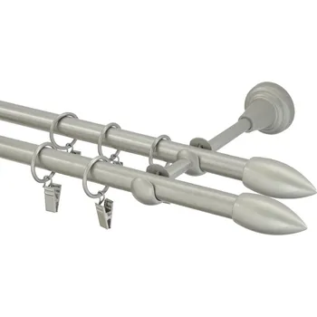 Garnýž Garnýže-Hebr 320 cm dvouřadá stříbrná