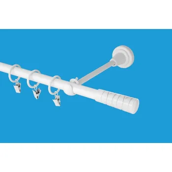 Garnýž Garnýž kovová 400 cm jednořadá 16 torino bílá