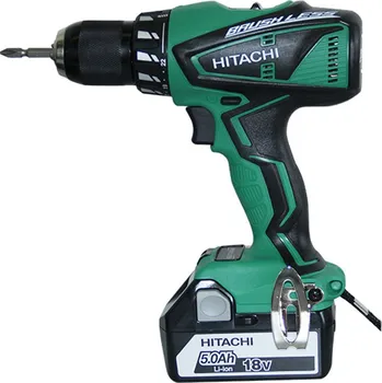 HIKOKI DS18DBEL bezuhlíková aku vrtačka 18V / 5,0Ah LI-ON