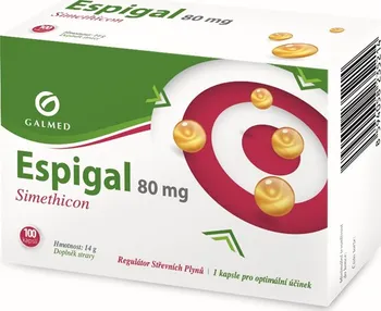 Lék na žaludek, slinivku a játra Galmed Espigal 80 mg 100 tbl.
