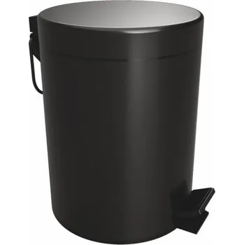 Odpadkový koš Bemeta Design Dark 5 l černý