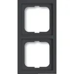 Rámeček pro elektroinstalační přístroje dvojnásobný, antracitová, ABB Future linear, Solo 2CKA001754A4241