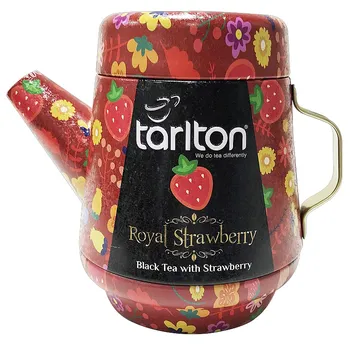 Čaj Tarlton Royal Strawberry Black Tea with Strawberry 100 g