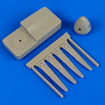 Plastikový model Quickboost 1/48 P-51B/C/D Mustang propeller w/tool